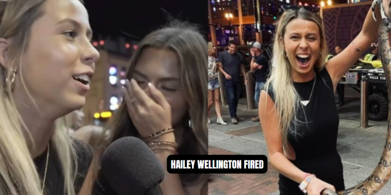 Hailey Wellington Fired